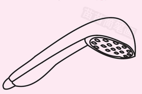 從零開始學畫花灑與廚衛(wèi)用具 簡筆畫教程大全
